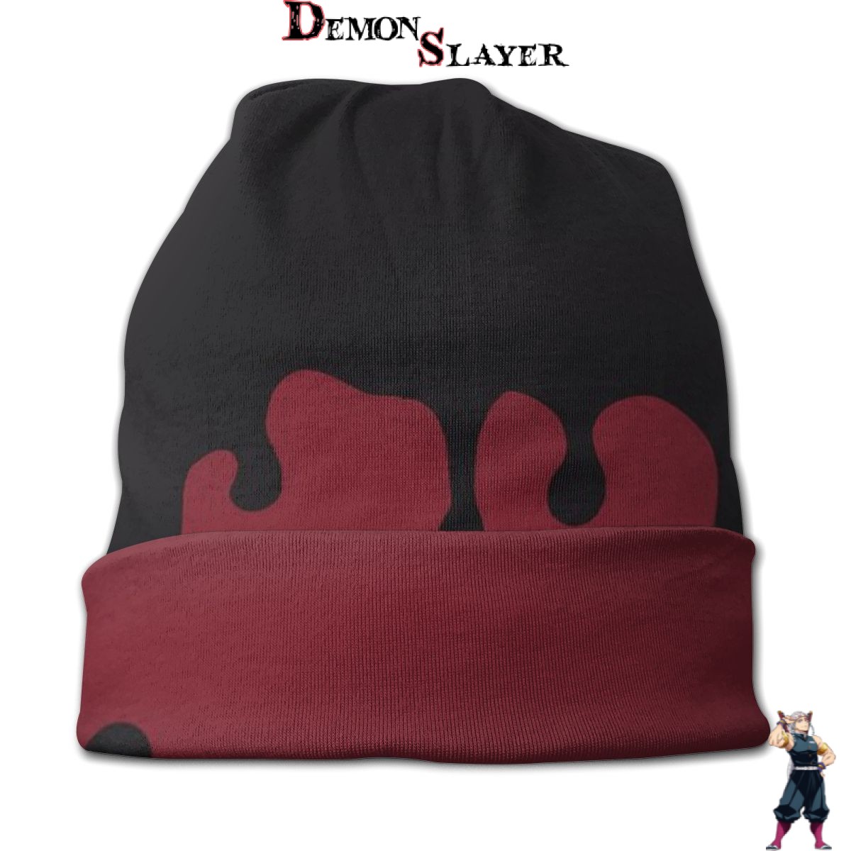 Bonnet Demon Slayer Douma pour collection anime