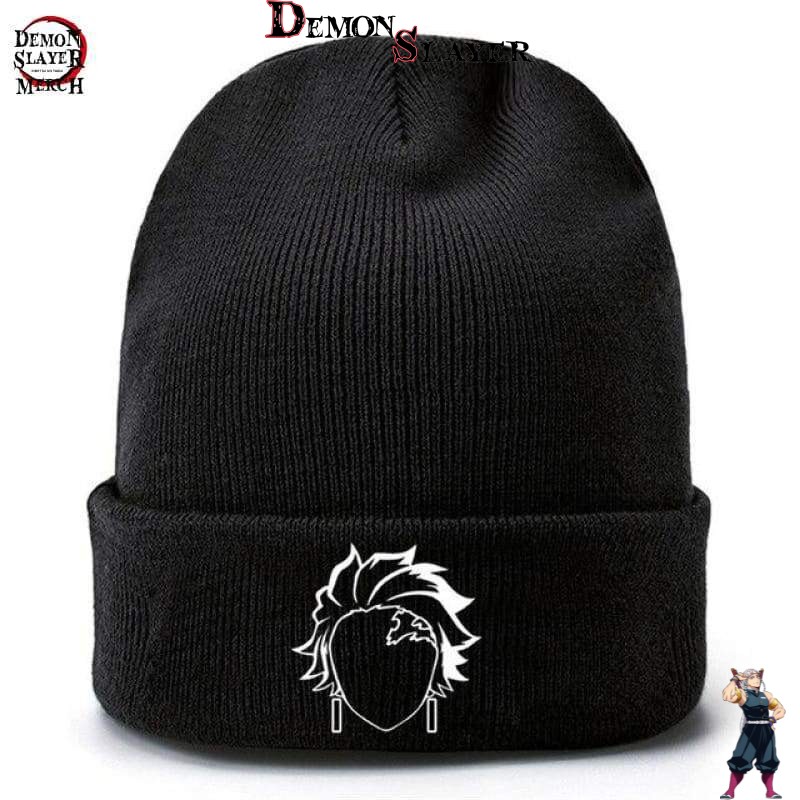 Bonnet Demon Slayer avec marque de Tanjiro