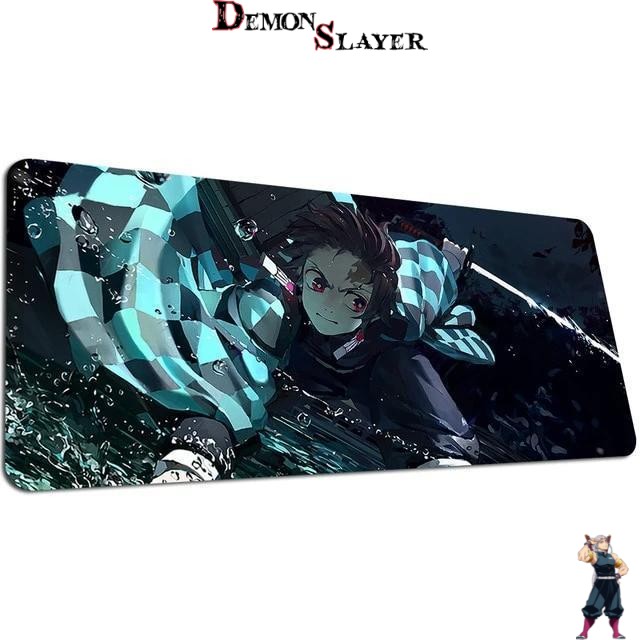 Tapis de souris Tanjiro Demon Slayer Kimetsu Moderne, 900x400x3mm ou 700x400x3mm