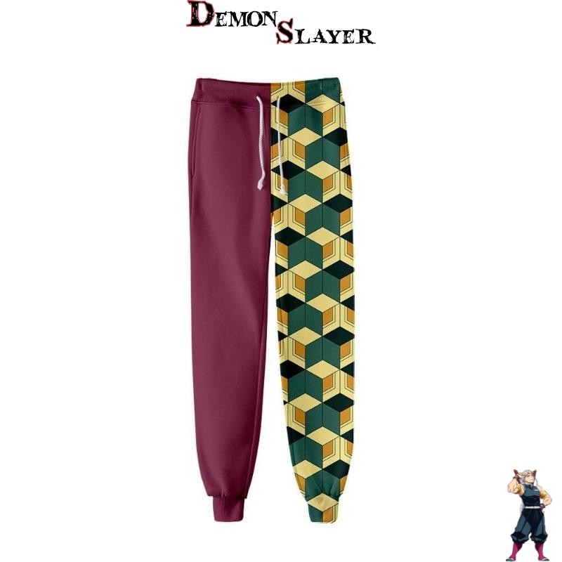 Jogging Giyu Tomioka Pattern Demon Slayer jusqu'à 4XL