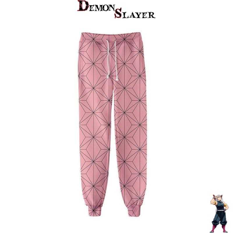Jogging Nezuko Rose Demon Slayer du XXS au 4XL
