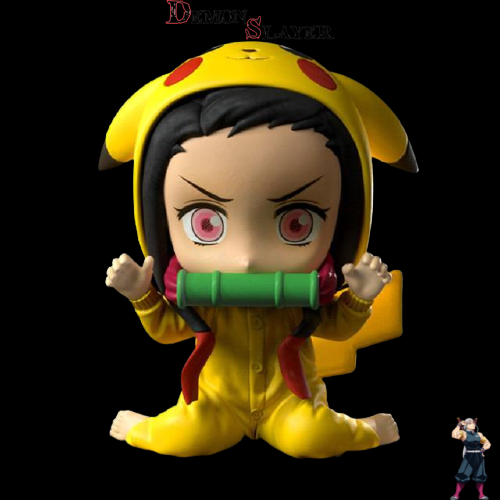 Figurine Nezuko Pikachu Demon Slayer