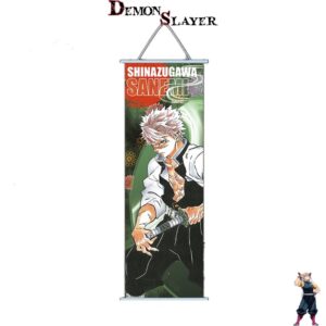 Toile murale Demon Slayer modèle 18 Sanemi Shinazugawa