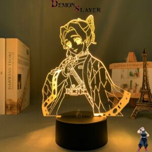Lampe Demon Slayer Kanae Kocho Kawaii à télécommande