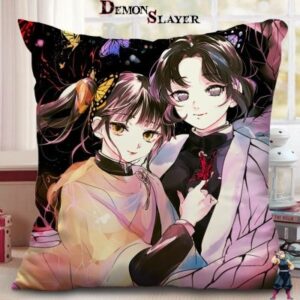 Housse de coussin 45 x 45 Demon Slayer Kanao Tsuyuri et Shinobu Kocho