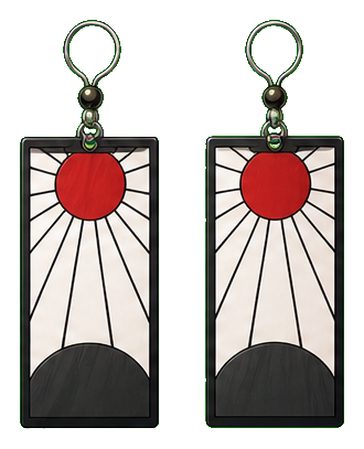 Boucles hanafuda inspirées des motifs traditionnels
