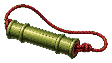 Accessoire bambou inspiré de Nezuko