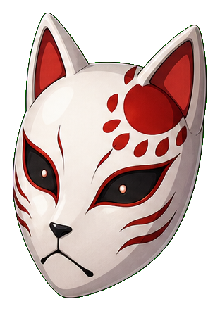 Masque inspiré du sentier